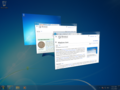 Windows 7 Flip 3D ⊞ Win+Tab ↹