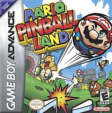 Mario Pinball Land cover art