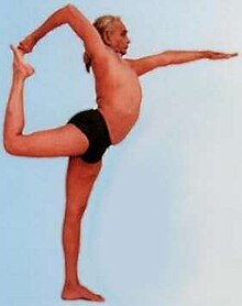 Iyengar in Natarajasana.jpg