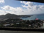 The port at Charlotte Amalie March 2008.