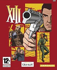 XIII U.S. PlayStation 2 box cover