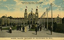 A postcard depicting the Cotton Palace