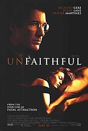 Movie poster for Unfaithful