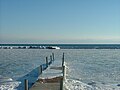 From Toronto lakeshore in winter