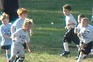 Frontier Park, soccer players