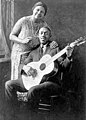 Image 44Sara Martin and Sylvester Weaver (from List of blues musicians)