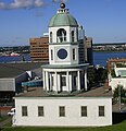 Town clock from behind, on Citadel Hill