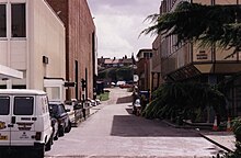 Sound stages at Elstree Studios.