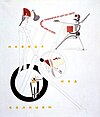 El Lissitzky's poster for the opera Victory over the Sun