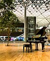 A piano at Terminal 2