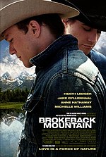 "Brokeback Mountain" poster