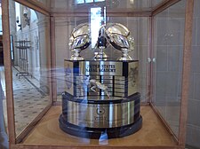 The Commander-in-Chief's Trophy, showing the Navy side