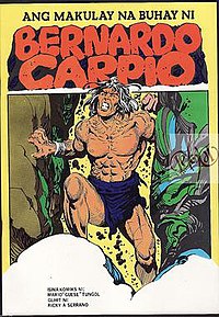 Bernardo Carpio story as depicted in the comics.