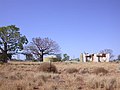 Ruins of the old station buildings