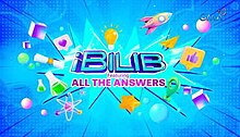 An image with a blue background, with several objects surrounding the show title. The show title is displayed on the center of the image. The texts "Featuring All the Answers" are written below the show title. The logo of GMA Network is displayed on the upper right side of the image.