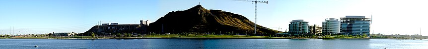 Panorama of the lake