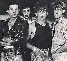 Jugosloveni in 1986, from left to right: Dragan Latinčić, Zoran Paunović, Goran Milanović and Nenad Maričić