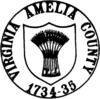 Official seal of Amelia County Town: Logan's town