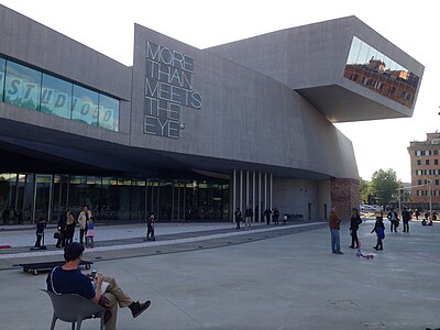 MAXXI Entrance, Rome, Italy (1998–2010)