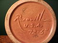 An example of the stamped bottom marking