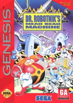 Box of Dr. Robotnik's Mean Bean Machine