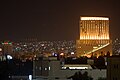 Amman cityscape at night