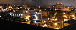 Downtown Macon skyline from southwest