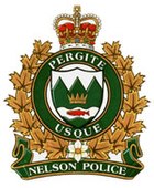 Heraldic badge of Nelson PD