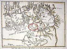 Map from 1616