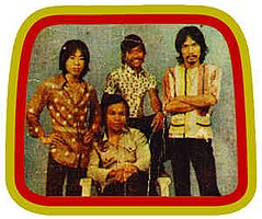 A closeup of Drakkar from the cover of their 1974 album.