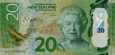 New Zealand $20 note (sixth-issue)