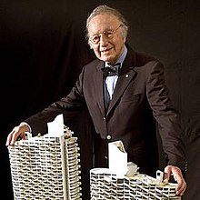 Harry Seidler with model.jpg