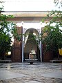 Marrakech riad courtyard