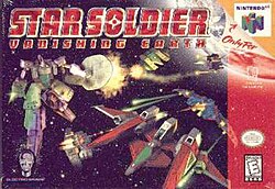 Star Soldier: Vanishing Earth box art.