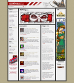 A screenshot of the main page.