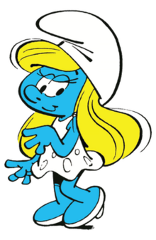 Smurfette-comics version.png