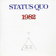 Обложка альбома Status Quo «1+9+8+2» (1982)