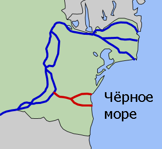 Файл:Канал Дунай - Чёрное море.png