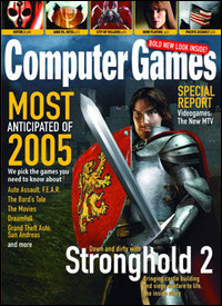 Обложка номера Computer Games Magazine