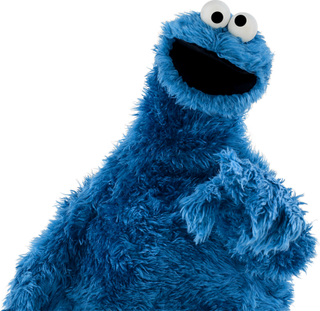 Файл:Cookie Monster Pointing Right Backat.png