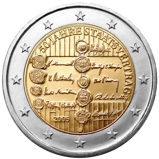 Файл:€2 commemorative coin Austria 2005.png