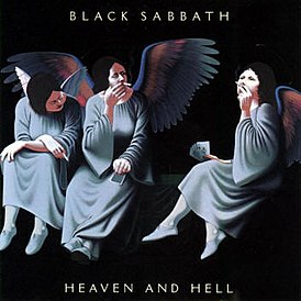 Обложка альбома Black Sabbath «Heaven and Hell» (1980)