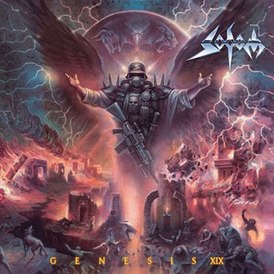 Обложка альбома Sodom «Genesis XIX» (2020)