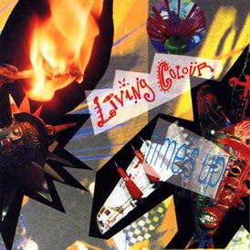 Обложка альбома Living Colour «Time’s Up» (1990)