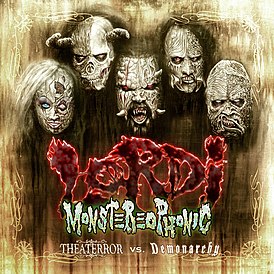 Обложка альбома Lordi «Monstereophonic – Theaterror vs. Demonarchy» (2016)