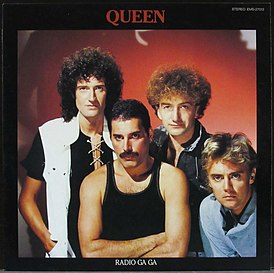 Обложка сингла Queen «Radio Ga Ga» (1984)