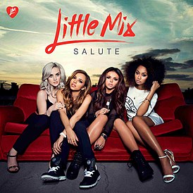 Обложка альбома Little Mix «Salute» (2013)