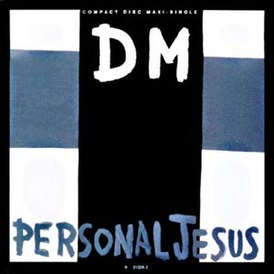 Обложка сингла Depeche Mode «Personal Jesus» (1989)