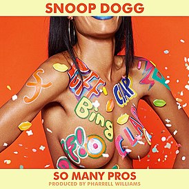 Обложка сингла Snoop Dogg «So Many Pros» (2015)