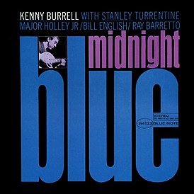 Обложка альбома Кенни Баррелл «Midnight Blue» (1963)